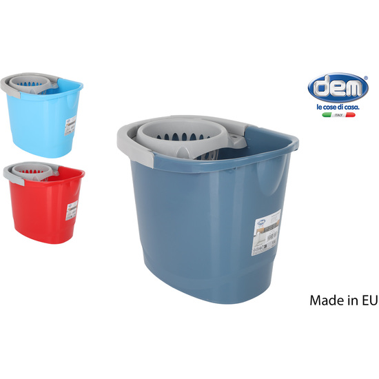 CUBO 13L CON ESCURRIDOR COL.SURTIDOS image 0