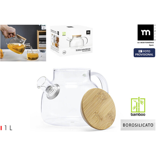 TETERA BORO T/BAMBU 1L LA MEDITERRANEA image 0