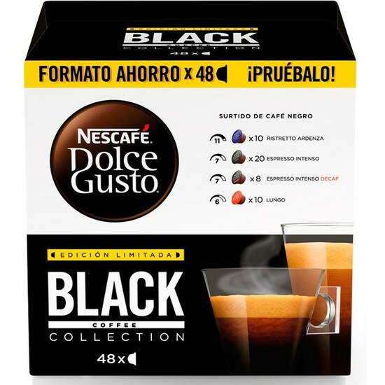 BLACK PACK, SURTIDO VARIEDADES ESPRESSO, 48 CÁPSULAS DOLCE GUSTO image 1
