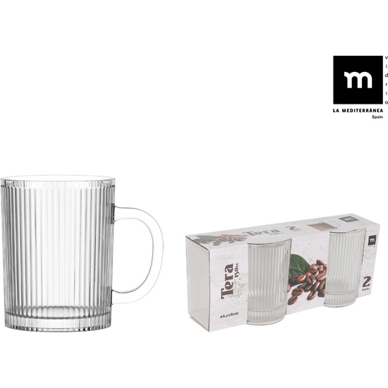 SET 2 MUGS 150ML TERA image 0