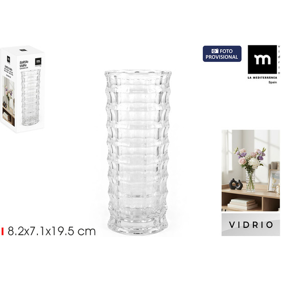 FLORERO VIDRIO LA MEDITERRANEA image 0