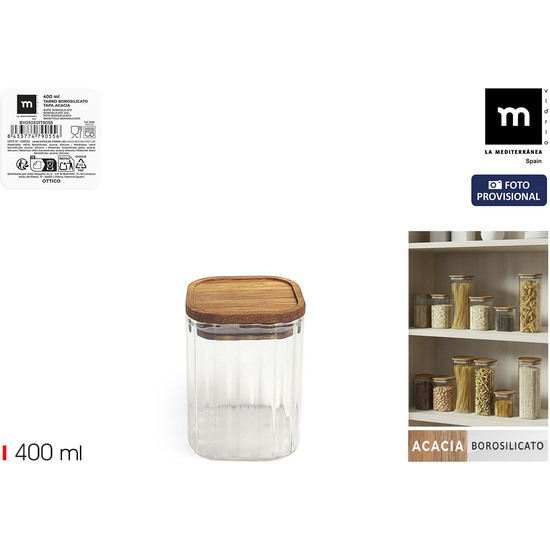 TARRO BORO.OTTICO T/ACACIA CUAD.400 LA MEDITERRAN image 0