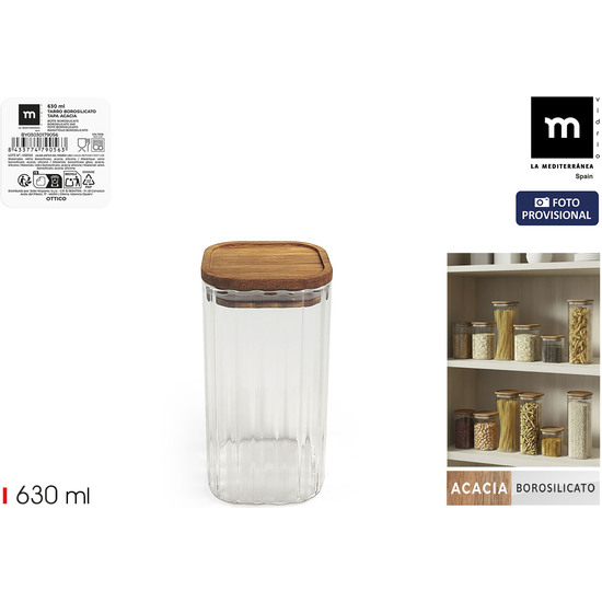 TARRO BORO.OTTICO T/ACACIA CUAD.630 LA MEDITERRAN image 0