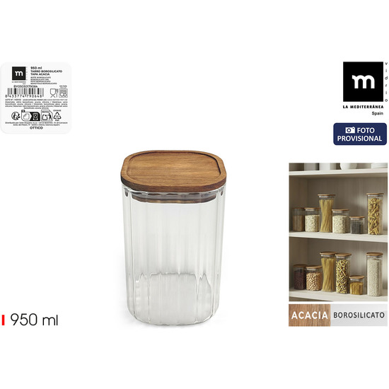 TARRO BORO.OTTICO T/ACACIA CUAD.950 LA MEDITERRAN image 0