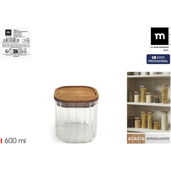 TARRO BORO.OTTICO T/ACACIA CUAD.600 LA MEDITERRAN image 0