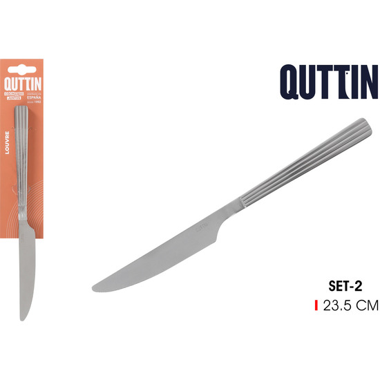 96SET 2 CUCHILLOS MESA 23.5CM “LOUVRE” image 0