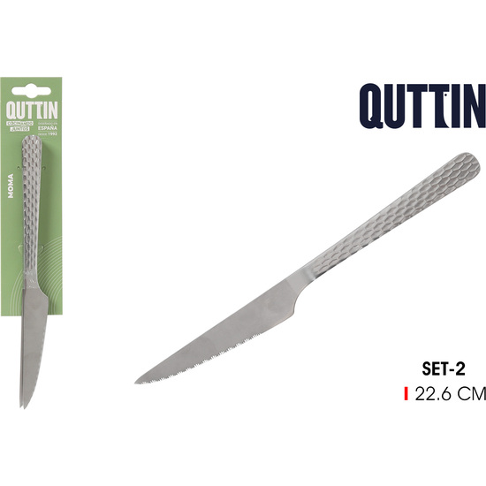 96SET 2 CUCHILLOS CARNE 23CM“MOMA” image 0