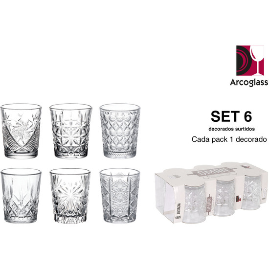 SET 6 CHUPITOS 55CC OMAN AG image 0