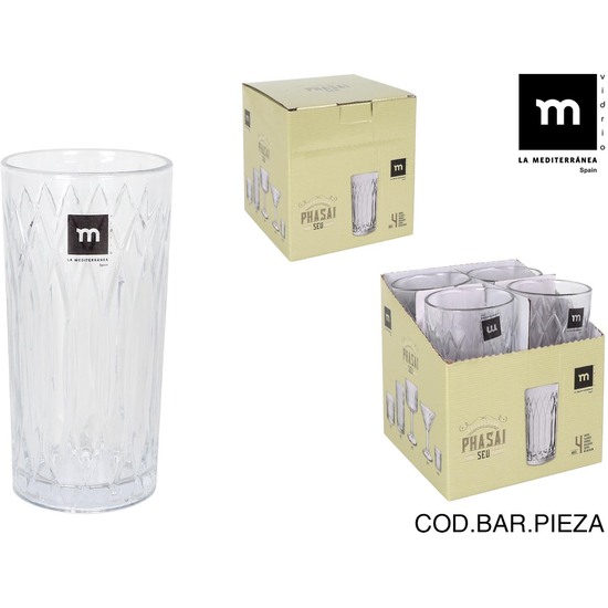 VASO ALTO 460ML PHASAI MD image 0