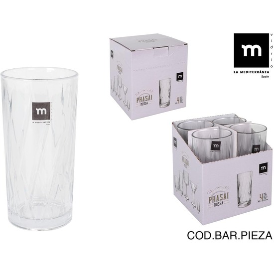 VASO ALTO 460ML PHASAI MD image 0