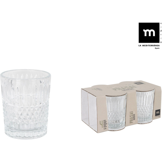 SET 4 VASOS CHUPITOS 63ML PHASAI MD image 0
