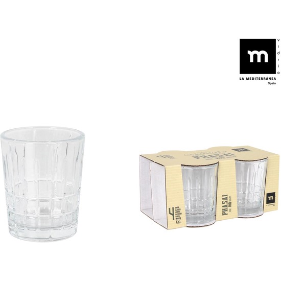 SET 4 VASOS CHUPITOS 63ML PHASAI MD image 0