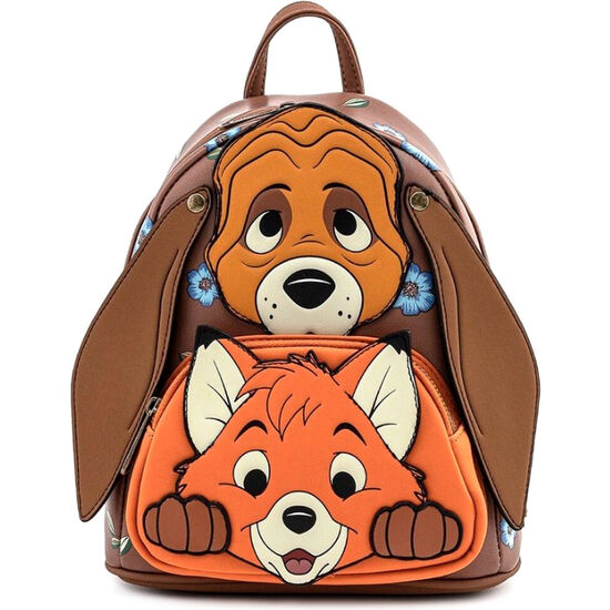MOCHILA TOD Y TOBY DISNEY LOUNGEFLY 26CM image 0