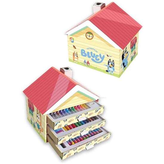CASITA DE ACTIVIDADES CREATIVAS BLUEY 40 PIEZAS image 0