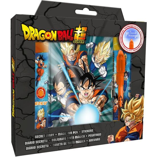 DIARIO + BOLIGRAFO MAGICO DRAGON BALL SUPER image 0