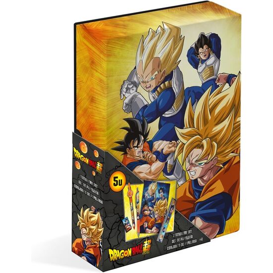 SET PAPELERIA EN CAJA DRAGON BALL SUPER 5PZS image 0