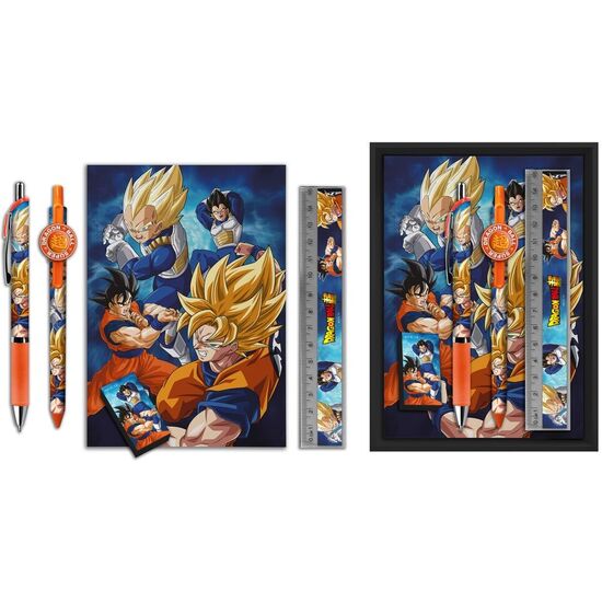 SET PAPELERIA EN CAJA DRAGON BALL SUPER 5PZS image 1
