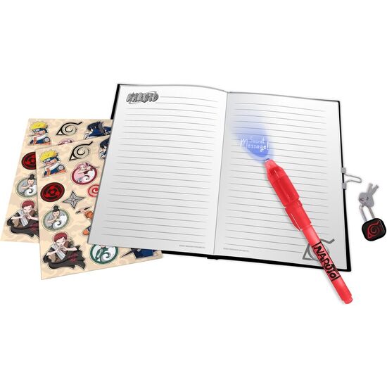 DIARIO + BOLIGRAFO MAGICO NARUTO SHIPPUDEN image 1