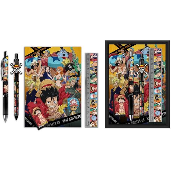 ESTUCHE PAPELERIA ONE PIECE 5PZS image 1