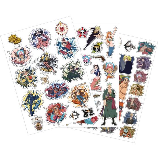 SET PEGATINAS REMOVIBLES ONE PIECE image 0