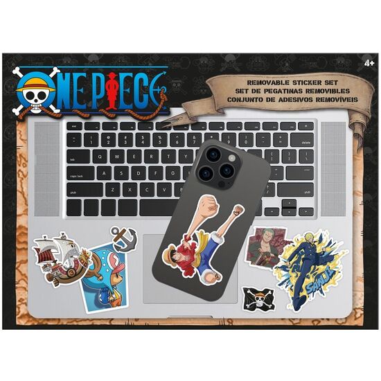 SET PEGATINAS REMOVIBLES ONE PIECE image 1