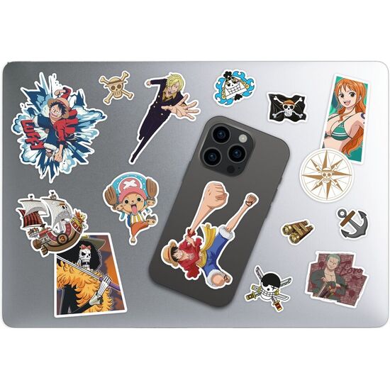 SET PEGATINAS REMOVIBLES ONE PIECE image 2