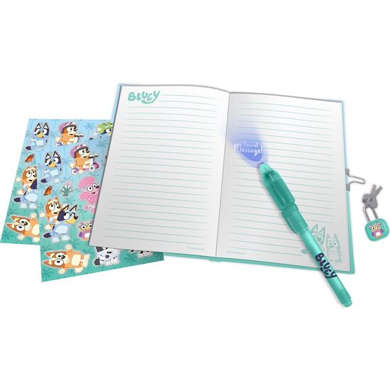 DIARIO + BOLIGRAFO MAGICO BLUEY image 1