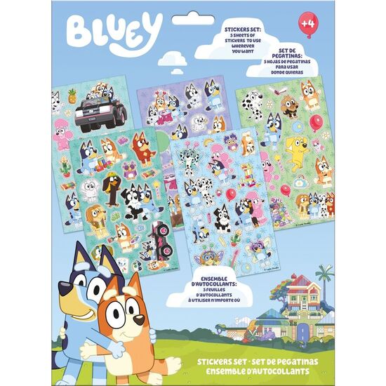 SET PEGATINAS BLUEY image 0