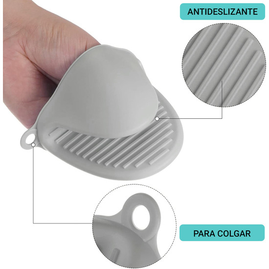 SET-2 MANOPLA COCINA SILICONA QUTTIN image 1