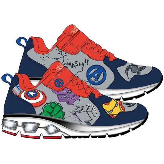 DEPORTIVAS LOS VENGADORES AVENGERS MARVEL LUCES image 0