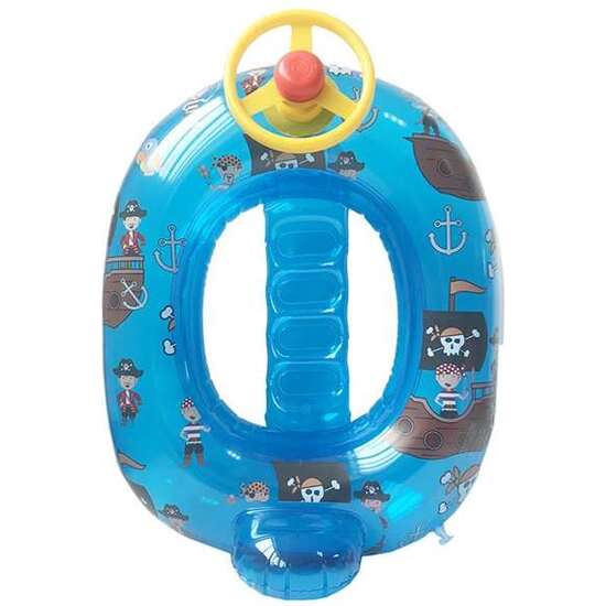 BARCA BABY PIRATAS 72 CM CON VOLANTE image 0