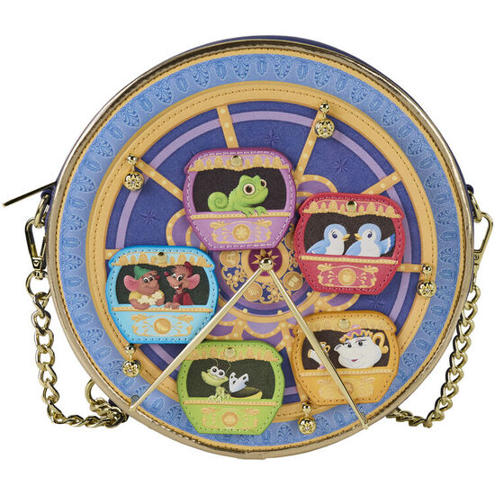 BOLSO BANDOLERA CAORUSEL PRINCESAS DISNEY LOUNGEFLY image 1