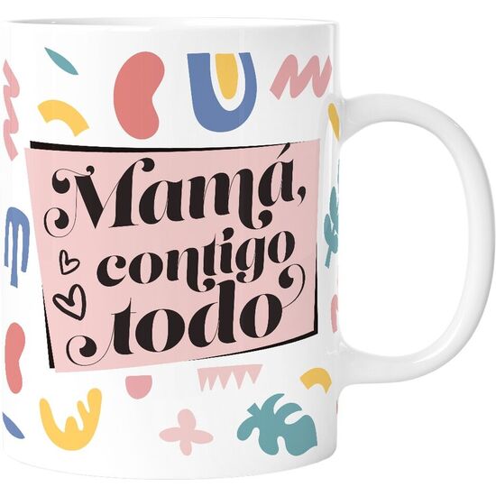 TAZA MAMA CONTIGO TODO 330ML image 1