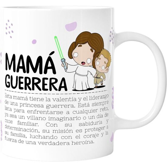 TAZA MAMA GUERRERA 330ML image 1