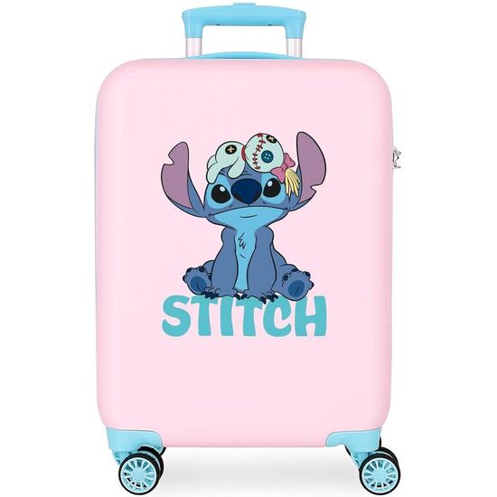 MALETA TROLLEY ABS IN THE WORLD STITCH DISNEY 55CM image 0