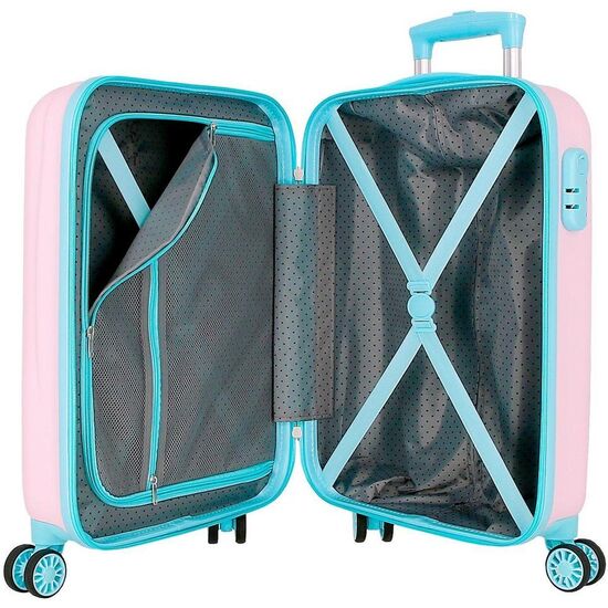 MALETA TROLLEY ABS IN THE WORLD STITCH DISNEY 55CM image 1