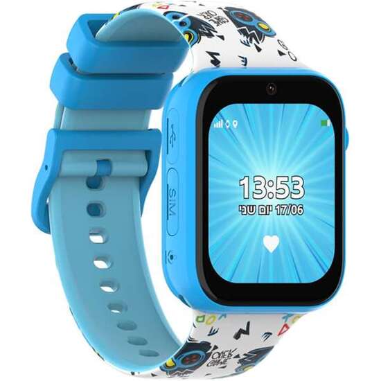 RELOJ INTELIGENTE HOLAWATCH  "KIDI FIBER" BLUE.CORREAS INTERCAMBIABLES Y PROTECTOR DE PANTALLA image 0