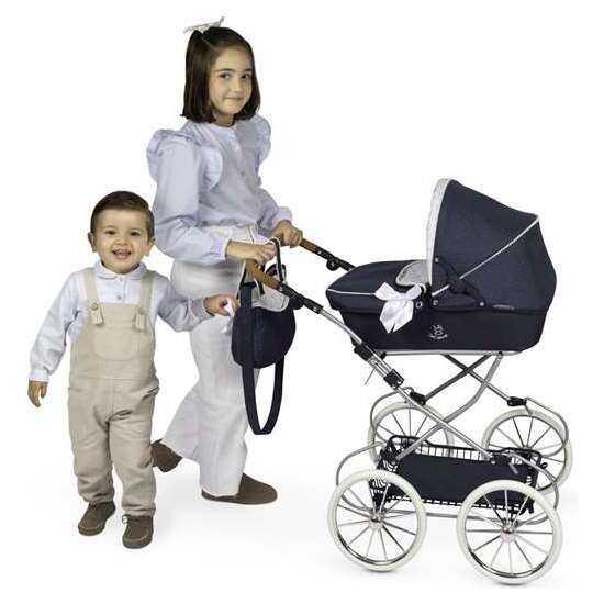 COCHE DE MUÑECA PLEGABLE CON BOLSO PARA MUÑECAS DE HASTA 48 CM. image 2