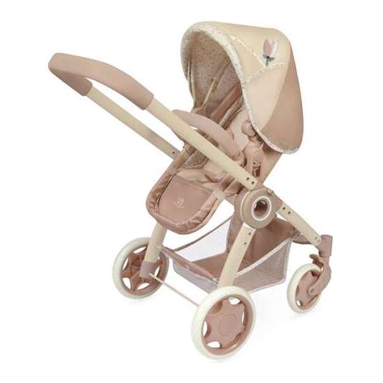 COCHE DE MUÑECA 3X1 PLEGABLE CON BOLSO PARA MUÑECAS DE HASTA 48 CM. image 1