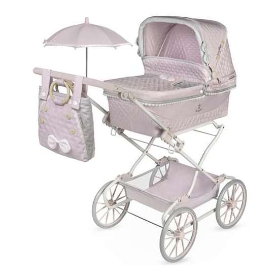 COCHE REBORN PLEGABLE CON SOMBRILLA Y BOLSO - PARA MUÑECAS DE HASTA 55 CM. image 0