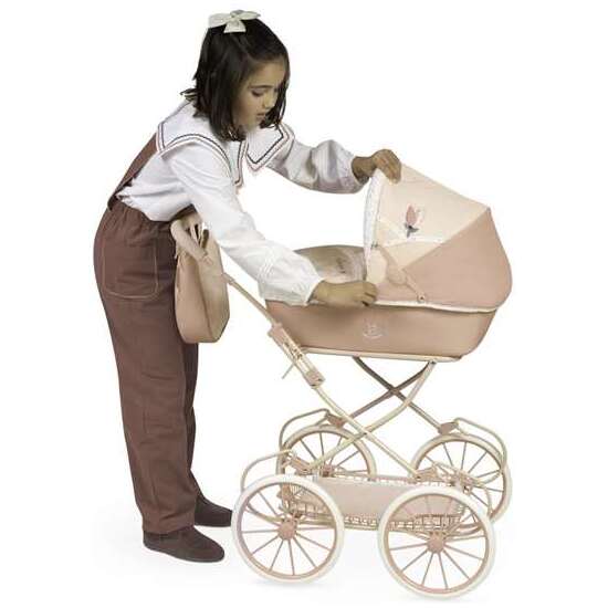 COCHE DE MUÑECA PLEGABLE CON SOMBRILLA Y BOLSO - PARA MUÑECAS DE HASTA 48 CM. image 2