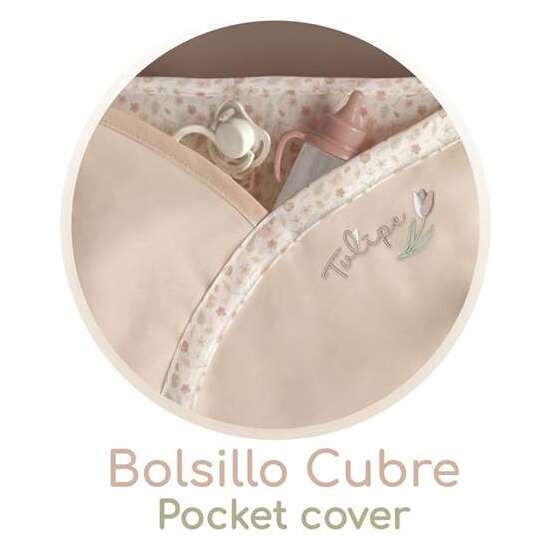 COCHE DE MUÑECA PLEGABLE CON SOMBRILLA Y BOLSO - PARA MUÑECAS DE HASTA 48 CM. image 5