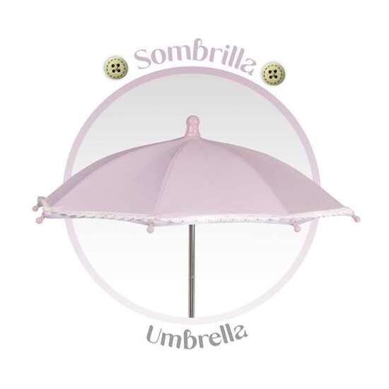 COCHE DE MUÑECA PLEGABLE CON SOMBRILLA Y BOLSO - PARA MUÑECAS DE HASTA 48 CM. image 5