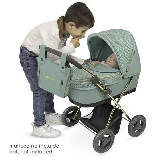 COCHE DE MUÑECA PLEGABLE CON SOMBRILLA Y BOLSO - PARA MUÑECAS DE HASTA 48 CM.   . image 2