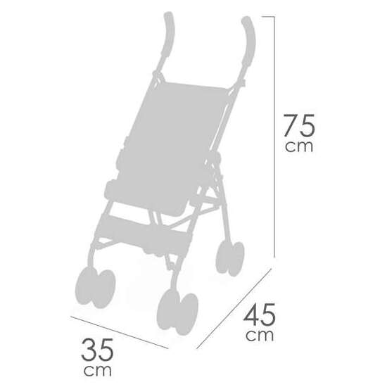 SILLA DE MUÑECA GRANDE - PARA MUÑECAS DE HASTA 52 CM. image 3