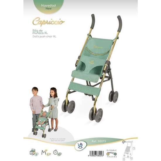 SILLA DE MUÑECA GRANDE - PARA MUÑECAS DE HASTA 52 CM. image 5