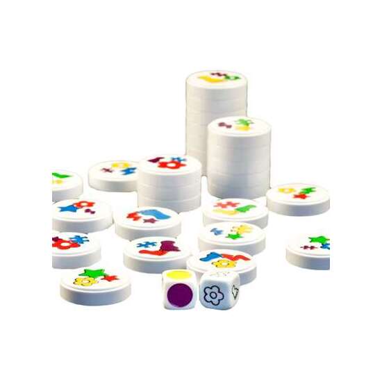 JUEGO CRAZY CLACK, COMBILA 3 SÍMBOLOS CON 3 COLORES DIFERENTES image 2