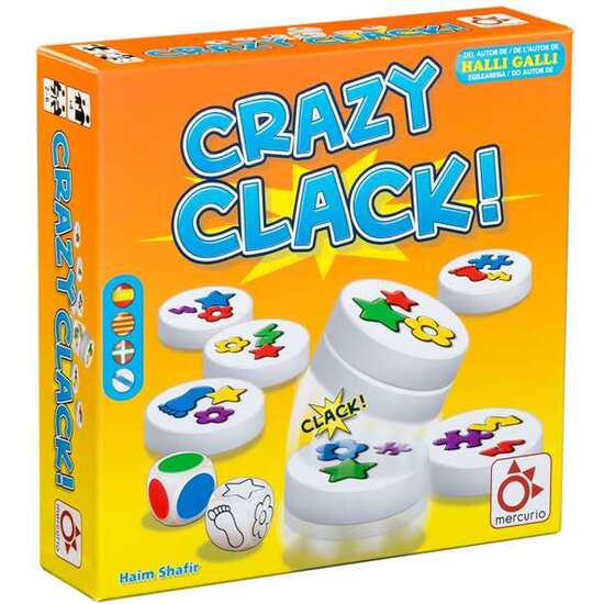 JUEGO CRAZY CLACK, COMBILA 3 SÍMBOLOS CON 3 COLORES DIFERENTES image 3
