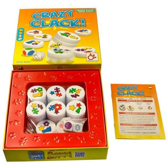 JUEGO CRAZY CLACK, COMBILA 3 SÍMBOLOS CON 3 COLORES DIFERENTES image 4