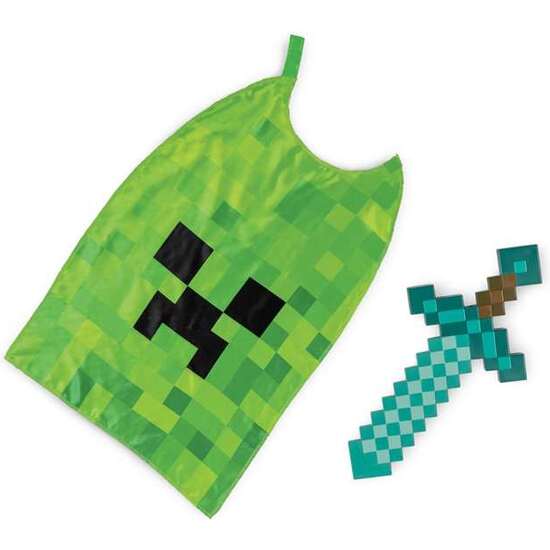 SET ESPADA Y CAPA MINECRAFT image 0